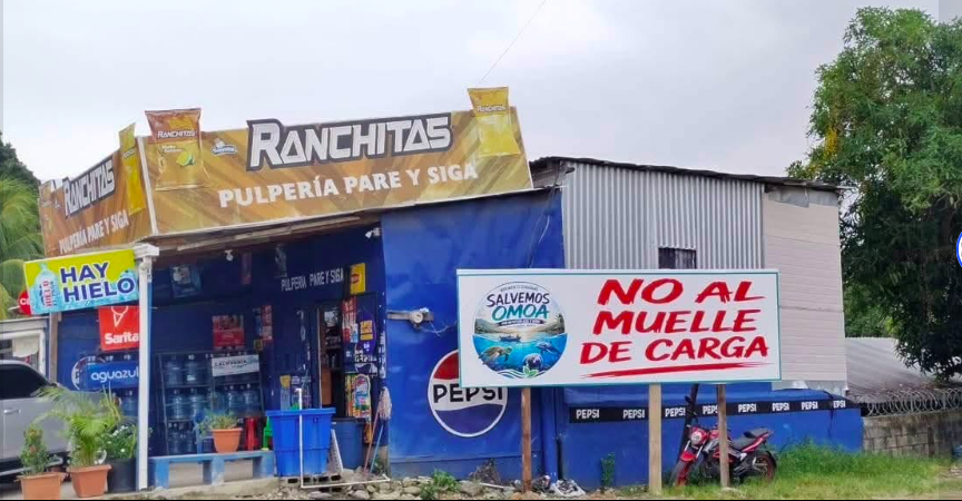 Crece el rechazo en Omoa ante la intención de construir de un muelle de carga en la bahía