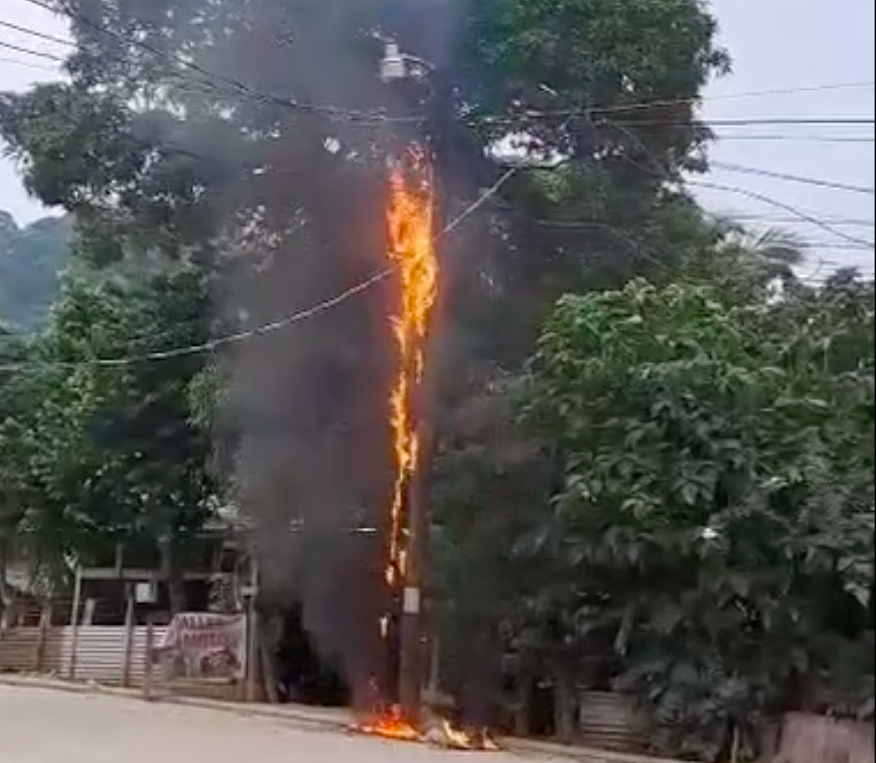 Constantes apagones en Omoa amenazan el éxito de la Semana Morazánica